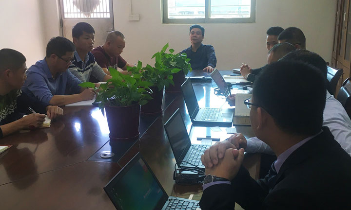 澤源機械江總發(fā)言